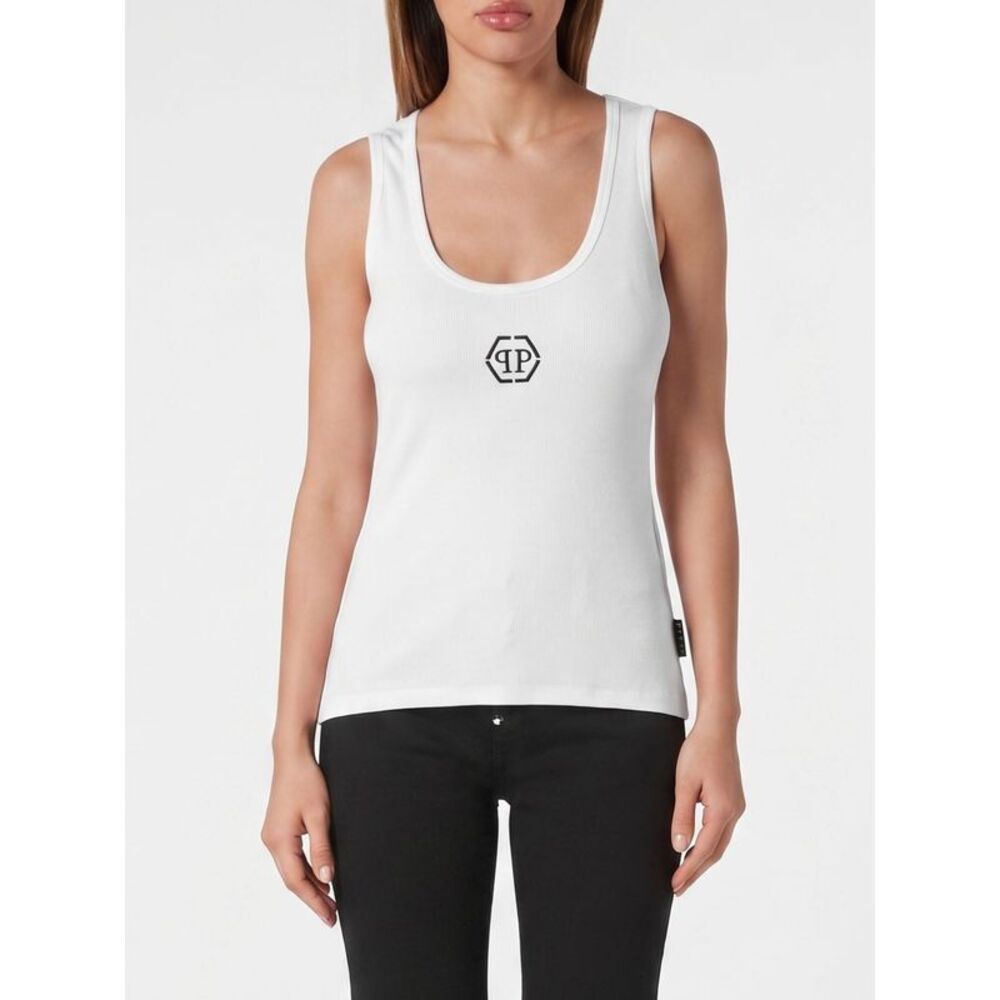 Philipp Plein Top Woman White